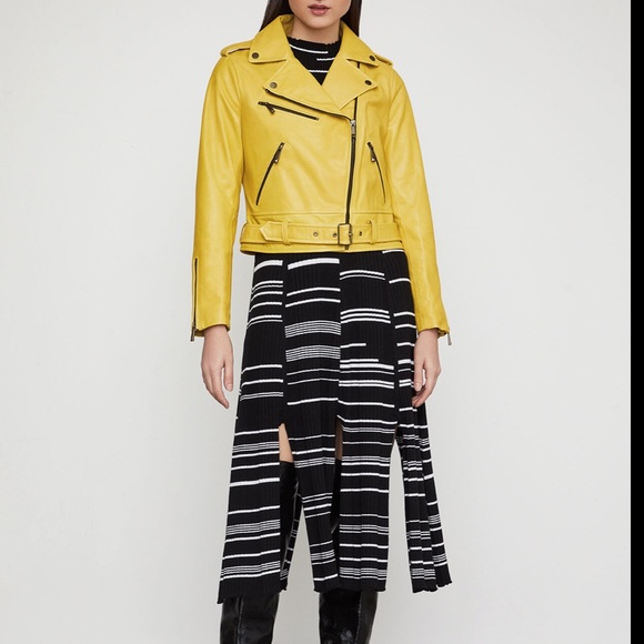 BCBGMAXAZRIA Mila leather moto jacket - Picture 2 of 8